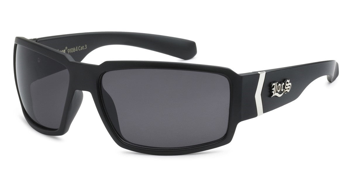 Locs Matte Black Sunglasses loc91084-mb