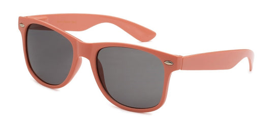 Peach Retro Classic Sunglasses wf01-peach