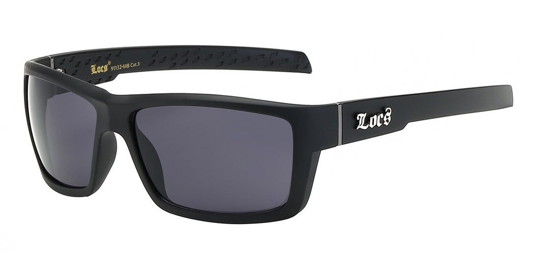 Locs Matte Black  Sunglasses 91132-mb