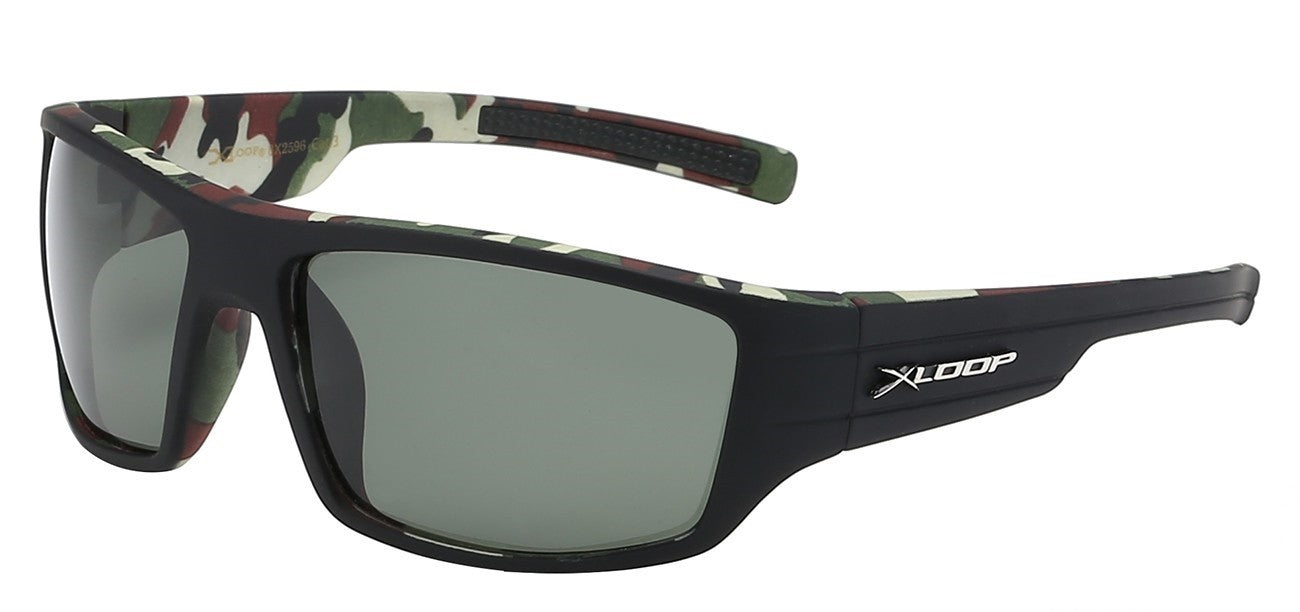 Polarized Camoulage Print Sunglasses pz-x2596