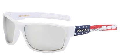 Xloop Star Print Temple Sunglasses x2590