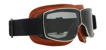 Smoke Padded Motorcycle Goggles cp933-smk