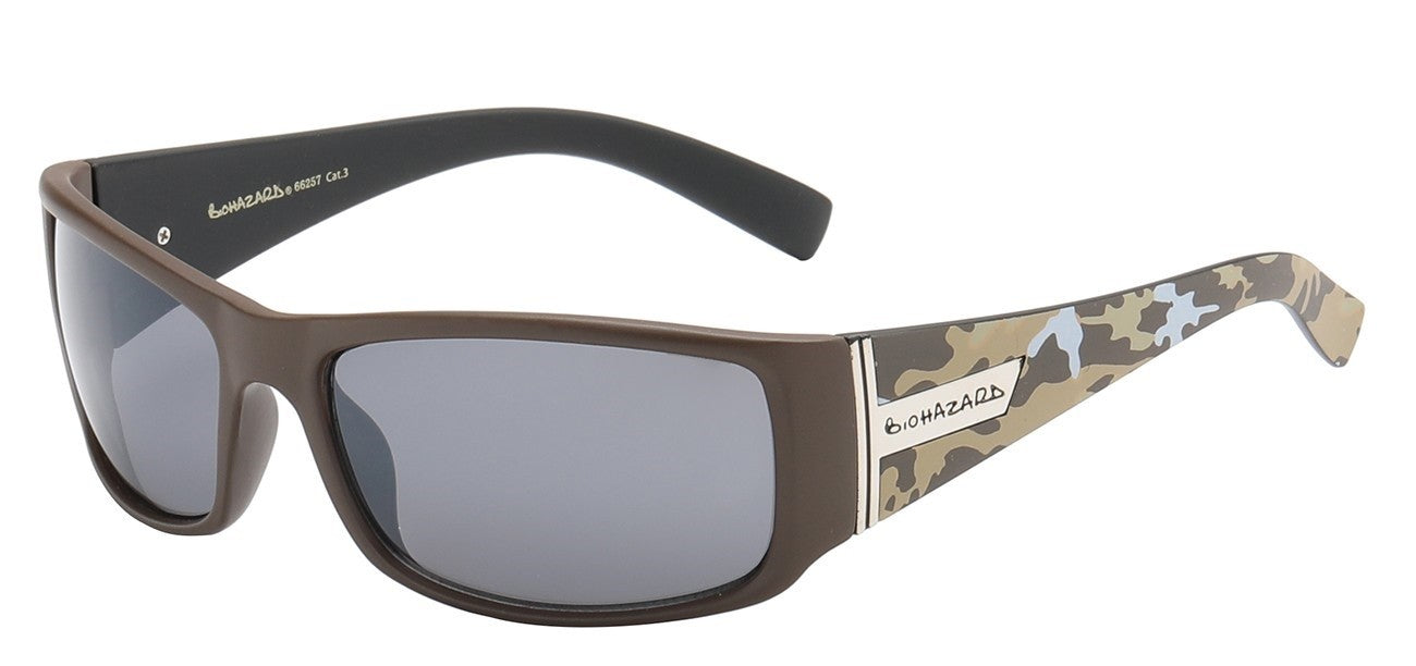 Biohazard Camo Sports Sunglasses bz66257