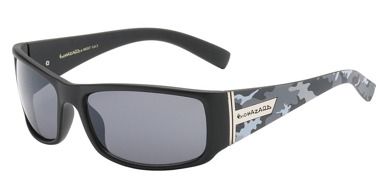 Biohazard Camo Sports Sunglasses bz66257