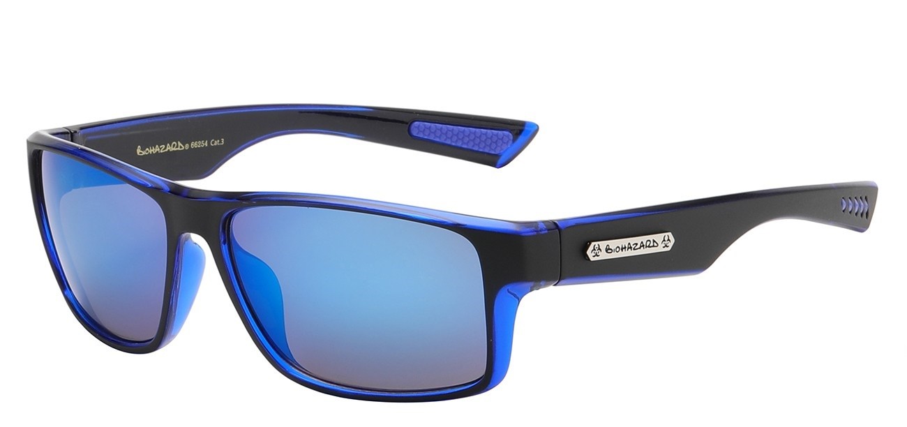 Biohazard Square Wrap Sunglasses bz66254