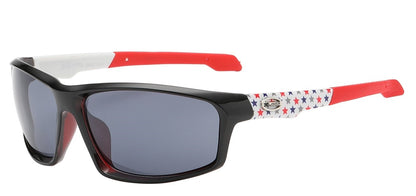 Xloop Stars Printed Temple Sunglasses x2628