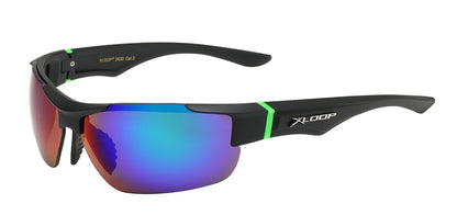 Xloop Semi-Rimless Square Wrap Shades x2630