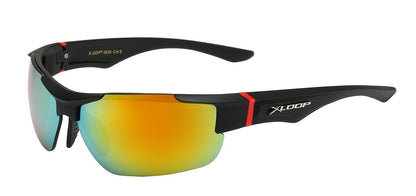 Xloop Semi-Rimless Square Wrap Shades x2630