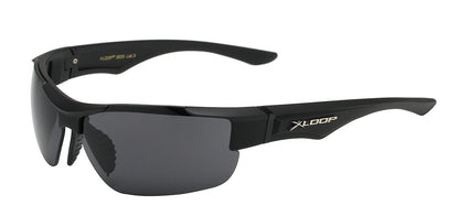 Xloop Semi-Rimless Square Wrap Shades x2630