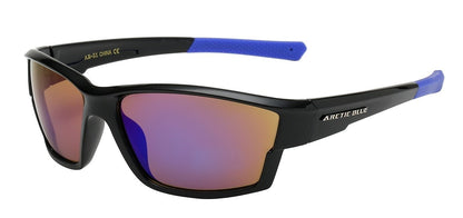 Arctic Blue Square Frame Blue Tech Lens ab-51