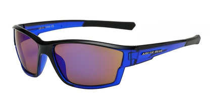 Arctic Blue Square Frame Blue Tech Lens ab-51