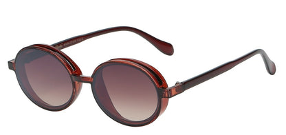 Giselle Oval Retro Frame Shades gsl22353