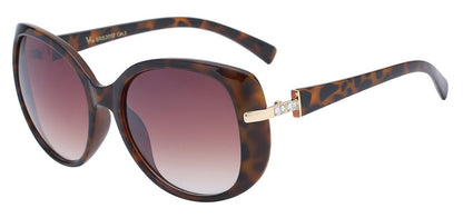 Rhinestone Decorated Hinge Shades rs2012