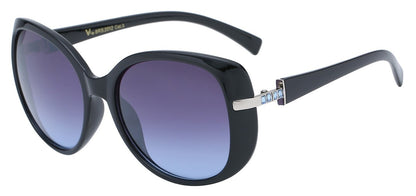 Rhinestone Decorated Hinge Shades rs2012