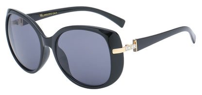 Rhinestone Decorated Hinge Shades rs2012
