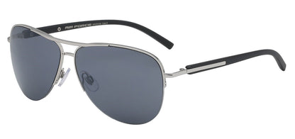 Semi Rimless Metallic Aviator av5134