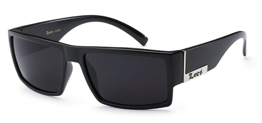 Locs Matte Black Sunglasses loc91026-mb