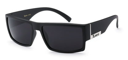 Locs Matte Black Sunglasses loc91026-mb