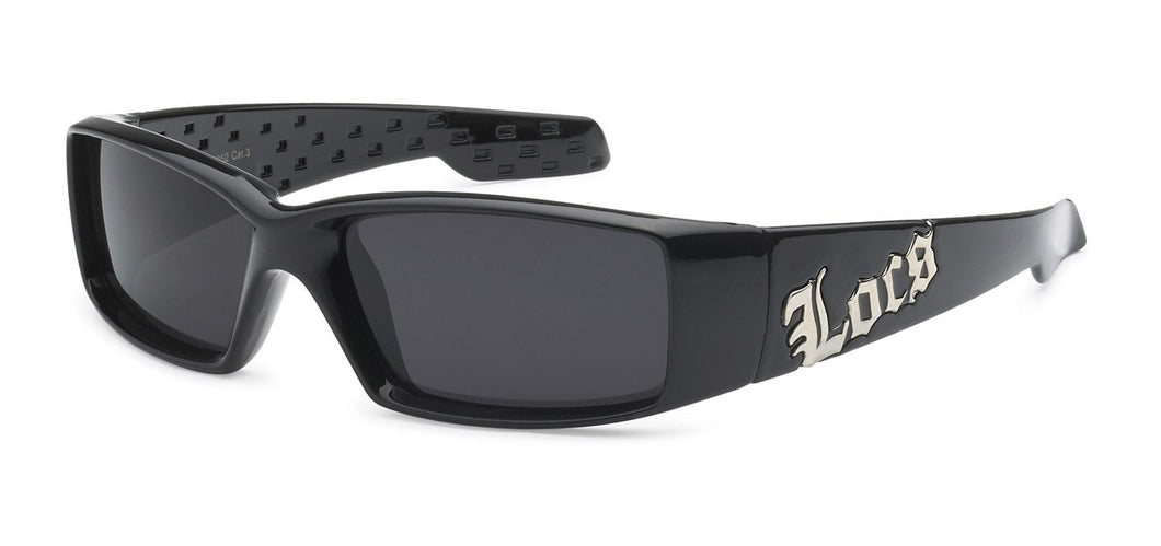 Locs Polish Black Sunglasses loc9052-bk