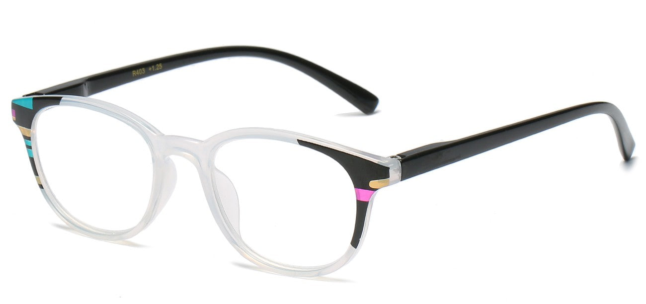 Reading Glasses Round Frame r403-asst