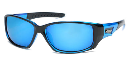 Arctic Blue Square Wrap Sunglasses ab-54