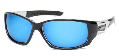 Arctic Blue Square Wrap Sunglasses ab-54