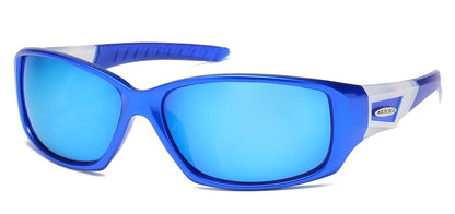 Arctic Blue Square Wrap Sunglasses ab-54