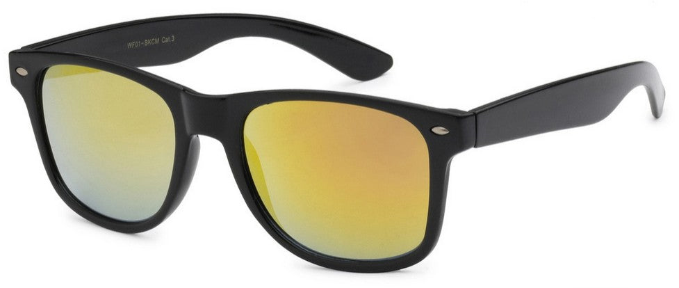 Wayfarer Black Frame/Revo Lens wf01-bkcm