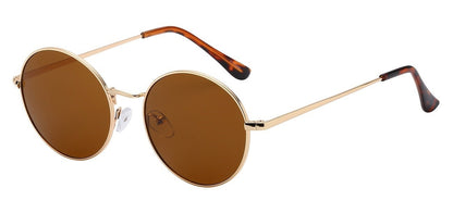 Classic Metallic Round Sunglasses 711046