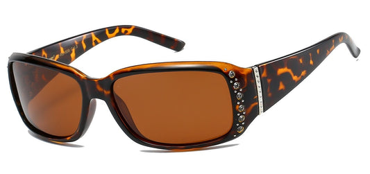 Polarized Rhinestones  Sunglasses pz-rs1808