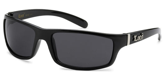 Locs All Black Sunglasses loc9025-bk