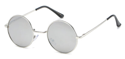 Classic Metallic Round Sunglasses 711050-rv