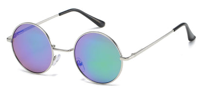 Classic Metallic Round Sunglasses 711050-rv