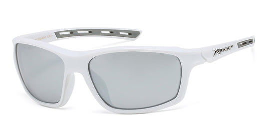 Xloop Sports White Frame Shades x2649-wht