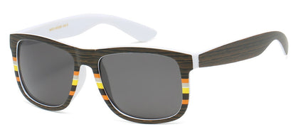 Wayfarer Wood Print Temple wf07-wood