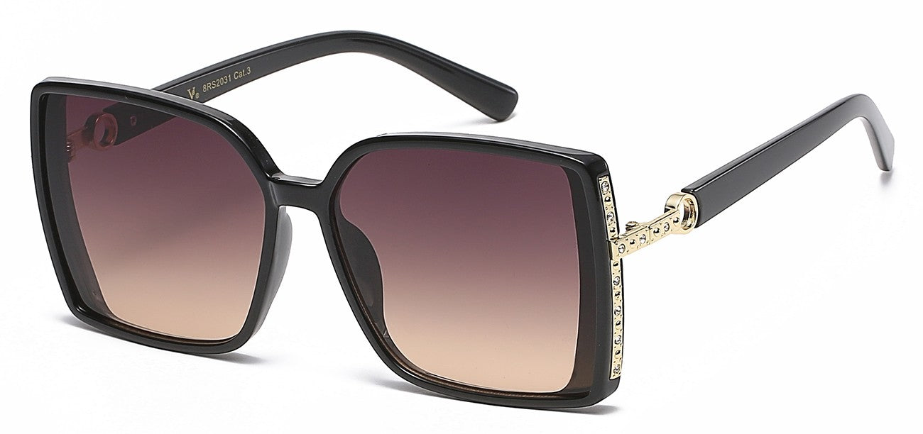 Rhinestone Square Sunglasses rs2031