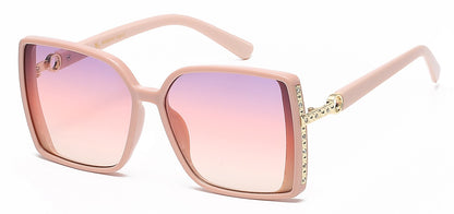 Rhinestone Square Sunglasses rs2031