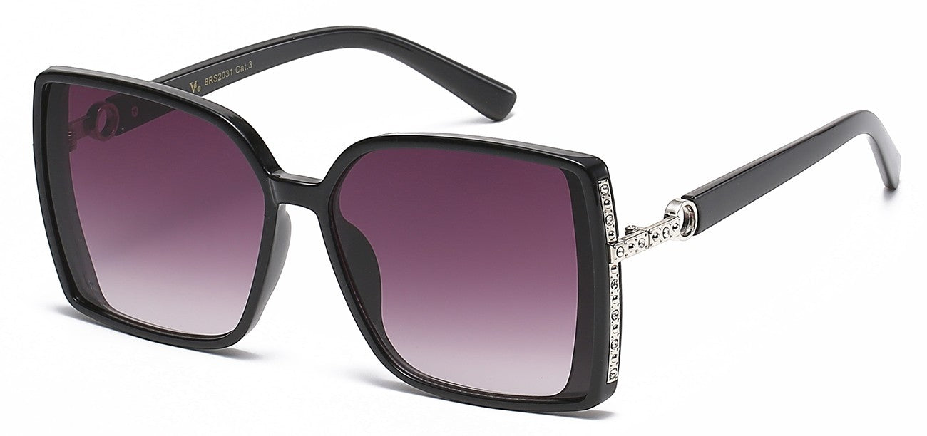 Rhinestone Square Sunglasses rs2031