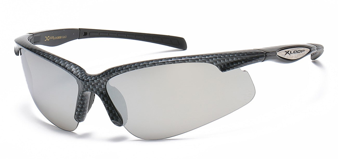 Xloop Semi-Rimless Sports Shades x2658