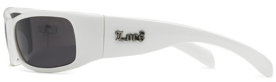 Locs Sunglasses All White loc9005-wht