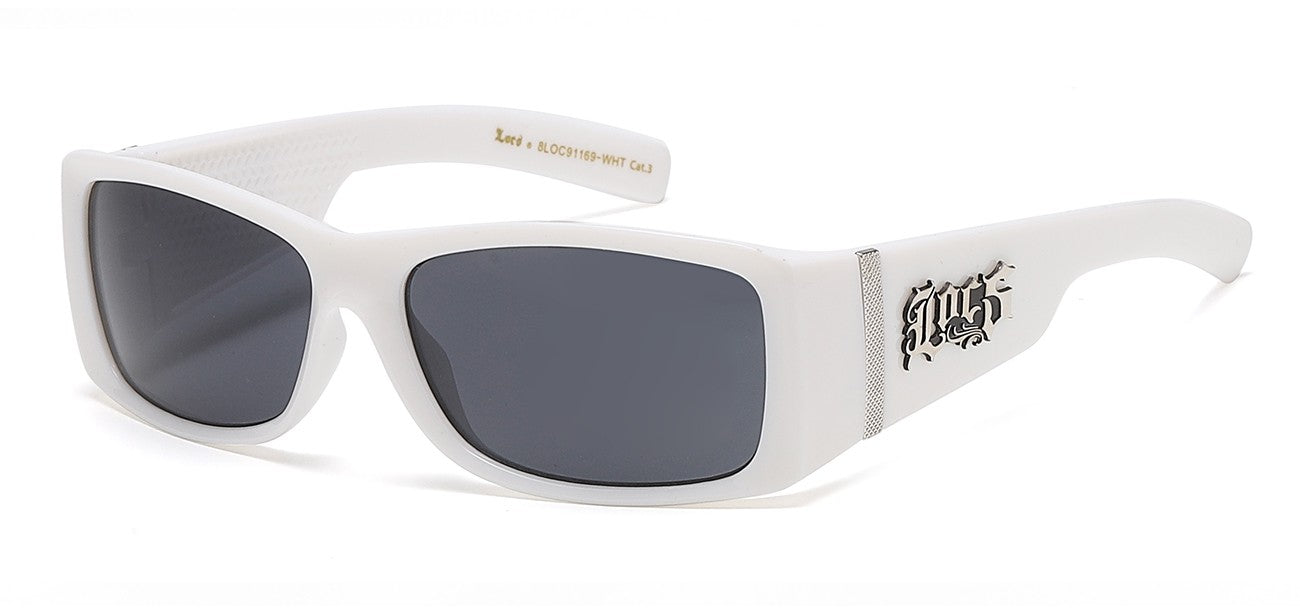 Locs Sunglasses All White loc91169-wht