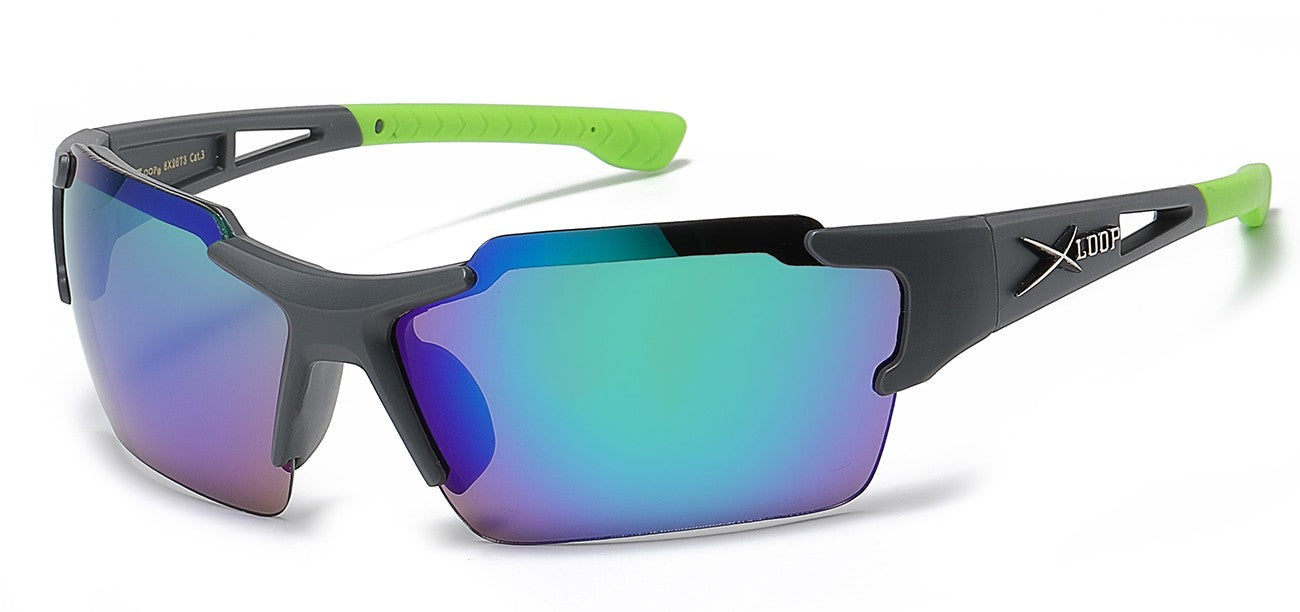 X-Loop Semi-Rimless Sports Sunglasses x2673