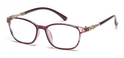 Thin Rounded Square Unisex Readers r435-asst