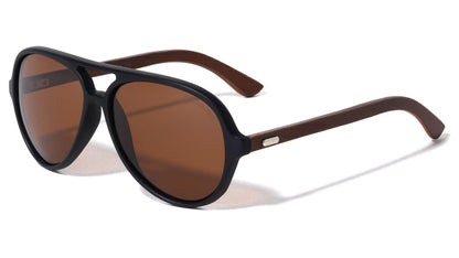 Polarized Aviator Wood pol-wd-2009