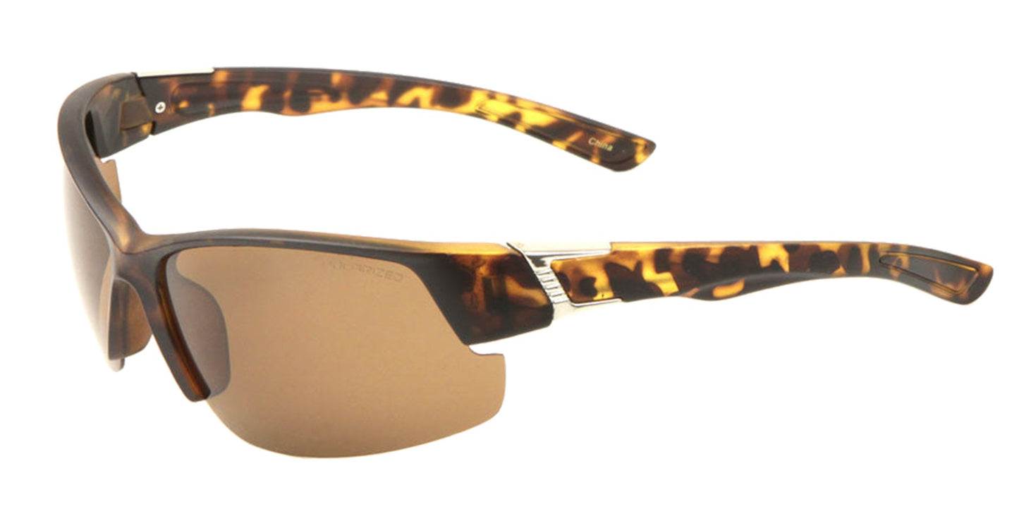 Polarized Semi-Rimless Sunglasses pol-bp0135