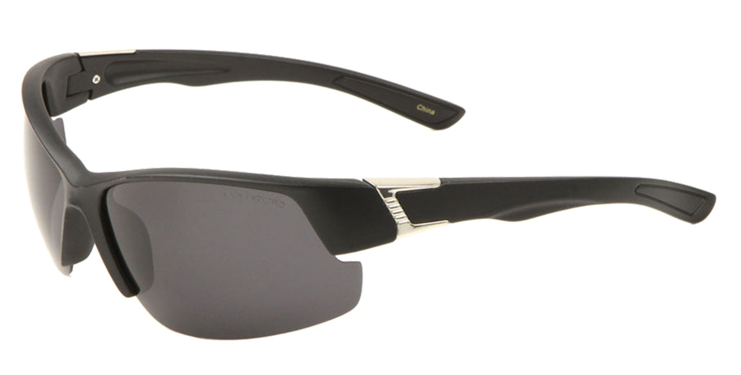 Polarized Semi-Rimless Sunglasses pol-bp0135