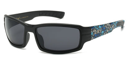 Loc Skull Printed Sunglasses loc91168-skl