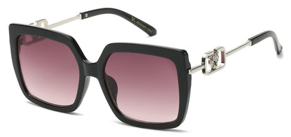 Rhinestone Square Frame Sunglasses rs2025