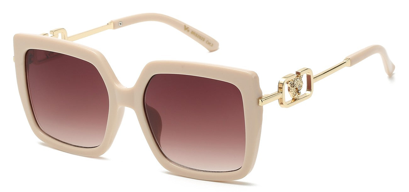 Rhinestone Square Frame Sunglasses rs2025