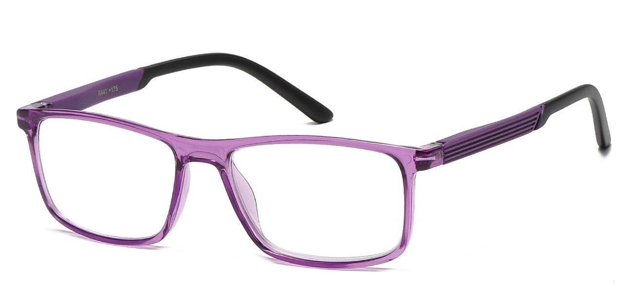 Reading Glasses Small Square Frame r441-asst